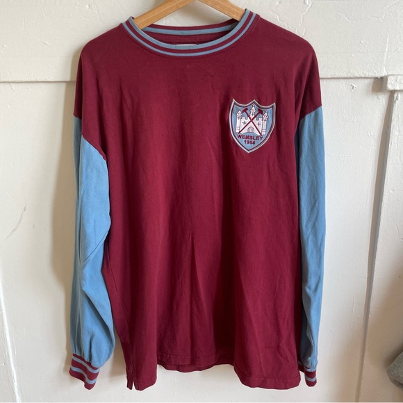 Score Draw West Ham United 1964 FA Cup Final Retro Shirt - Picture 1 of 4